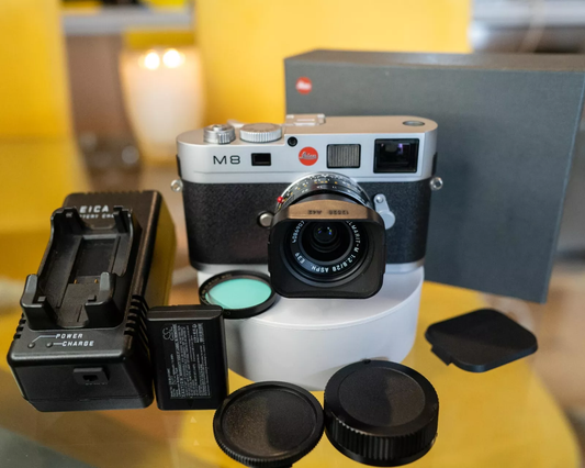 Leica M8 Silver Digital Rangefinder Camera